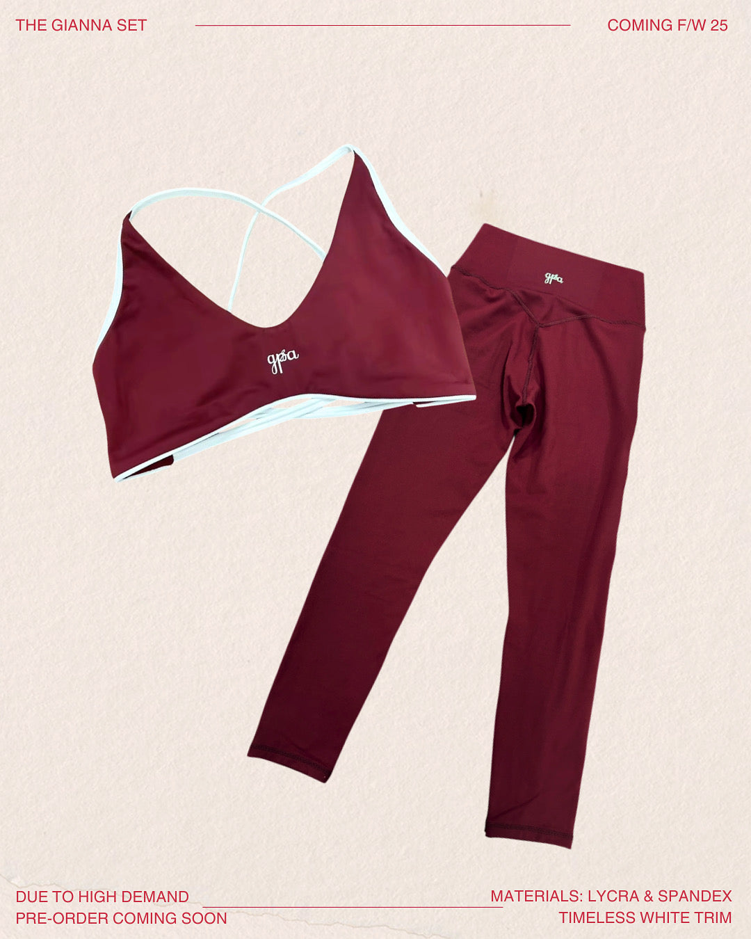 PRE-ORDER - The Gianna Bra