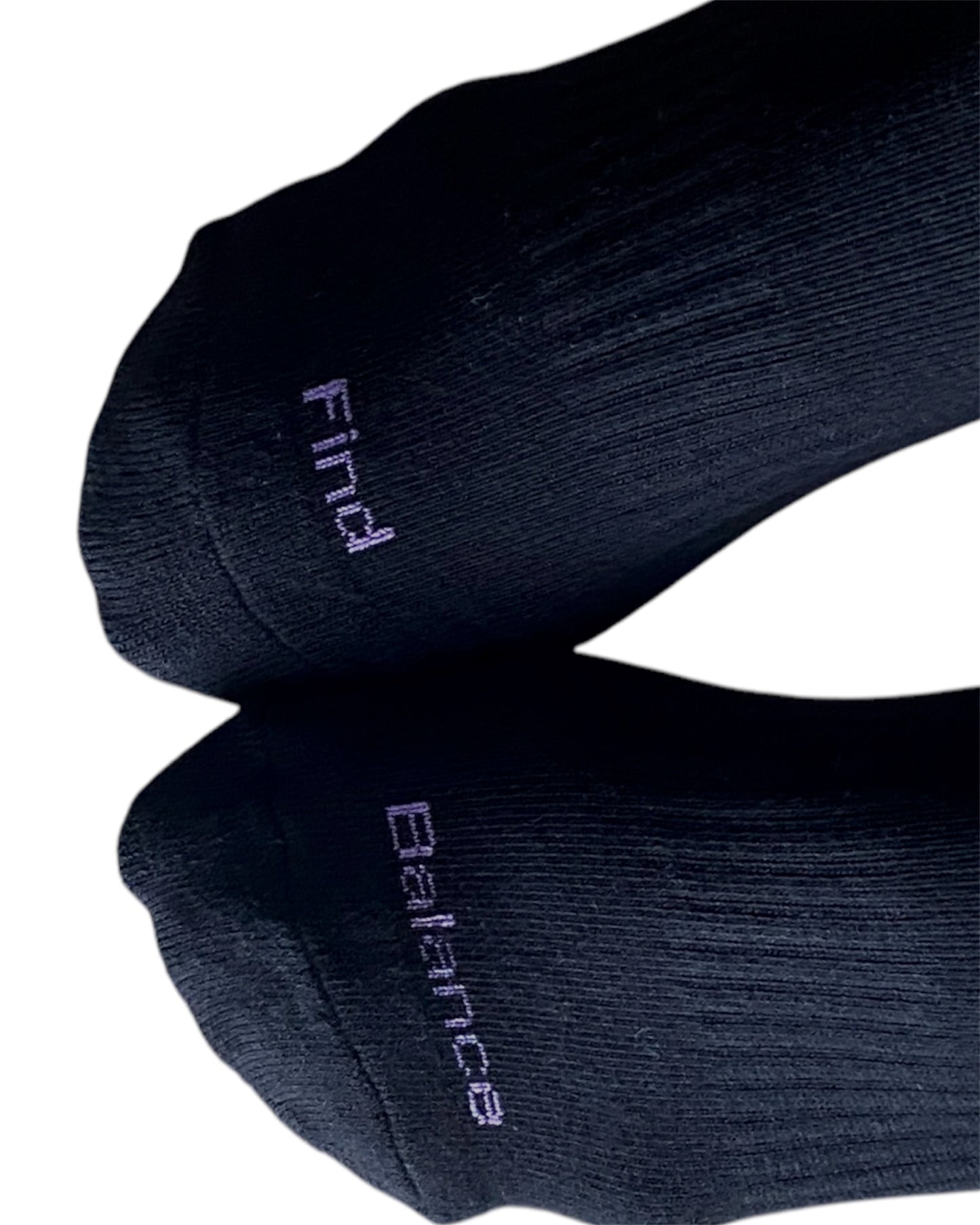 Black & Lavender Stay Grounded Grippie Socks