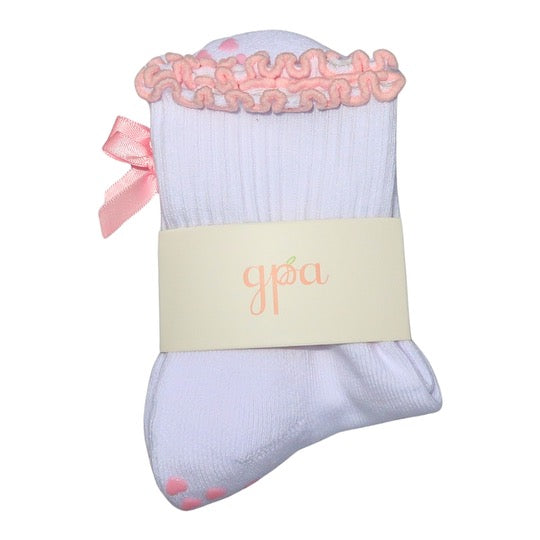 GPA Pink Grippie Socks